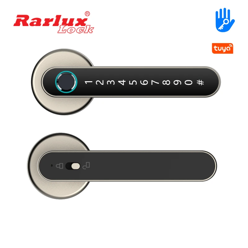 Factory Selling Smart fingerprint padlock Waterproof Tuya TT Lock WiFi App Smart Door Electronic Lock