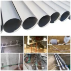 Pipe Drainage High Flow Rate Smooth Plastic Pvc U Pipe For Water Supply And Drainage