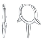 Hoops 925 Silver Hoops Earings
