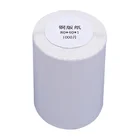 Cut Labels Printing Label 80 X 40 Die Cut Adhesive Industrial Product Heat Transfer Barcode Sticker Labels For Clothing
