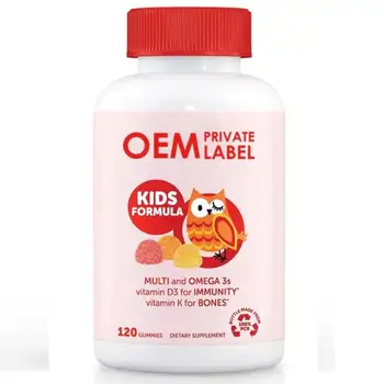 Beneficial Multivitamin Gummy for Kids Bone Health and Immunity System Support