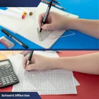 Drafting Clear Acrylic Drafting Triangle Ruler For Office Work