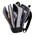 Laptop Laptop Backpack Business 2021 Custom Logo Oxford Waterproof Business Double Layer Travel Laptop Backpack For Men