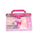 School Stationery PP Environment-friendly Plastic Transparent Crayon Box Set School Student Gift Box Stationery