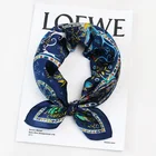 Elegant Fashion Silk Scarf Women Luxury Scarves Ladies Silk Satin Scarf