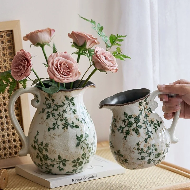 product vintage creativity handmade ceramic vases flower arrangements tabletop decoration porcelain decorative vase ceramic963-5