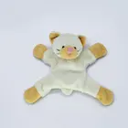Oem Factory OEM Refrigerator Magnetic Stickers Funny Magnet Toy Mini Cat Plush Animal Fridge Magnet