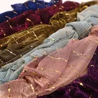 Scarf Scarf European And American Style Sequins Scarf Hijab Autumn Shawl Silk Scarf