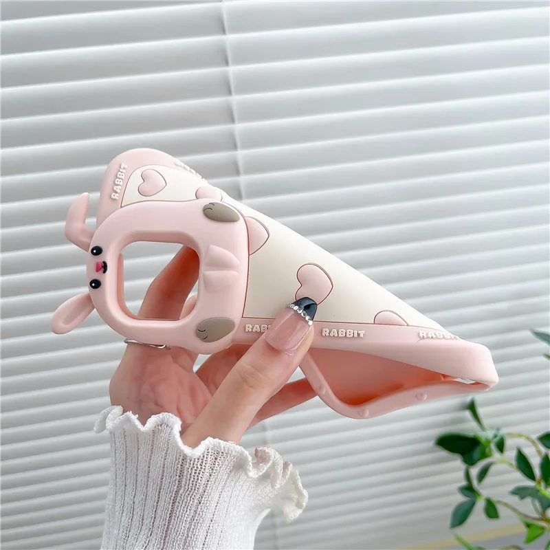 Wholesale Cute Funny Mobile Back Cover Animal Silicone Phone Case for Apple iPhone 15 14 13 12 pro max 11