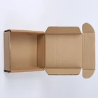Box Box Box Box Cheap Custom Logo Plane Tuck Top Square Corrugated Carton Packaging Box Box Custom Logo