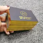 Business Wholesale Printed Logo Business Card Custom Guaranteed Quality Metal Business Card