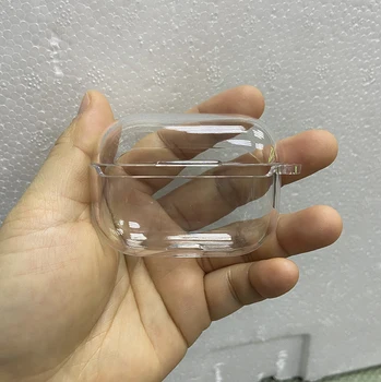 Transparent clear hard PC case for Airpods PRO wireless earphone case