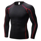Shirt Gym Shirt Men 2020 High Quality Men's Sportswear Gym T Shirt Quick Dry Blank Long Sleeves