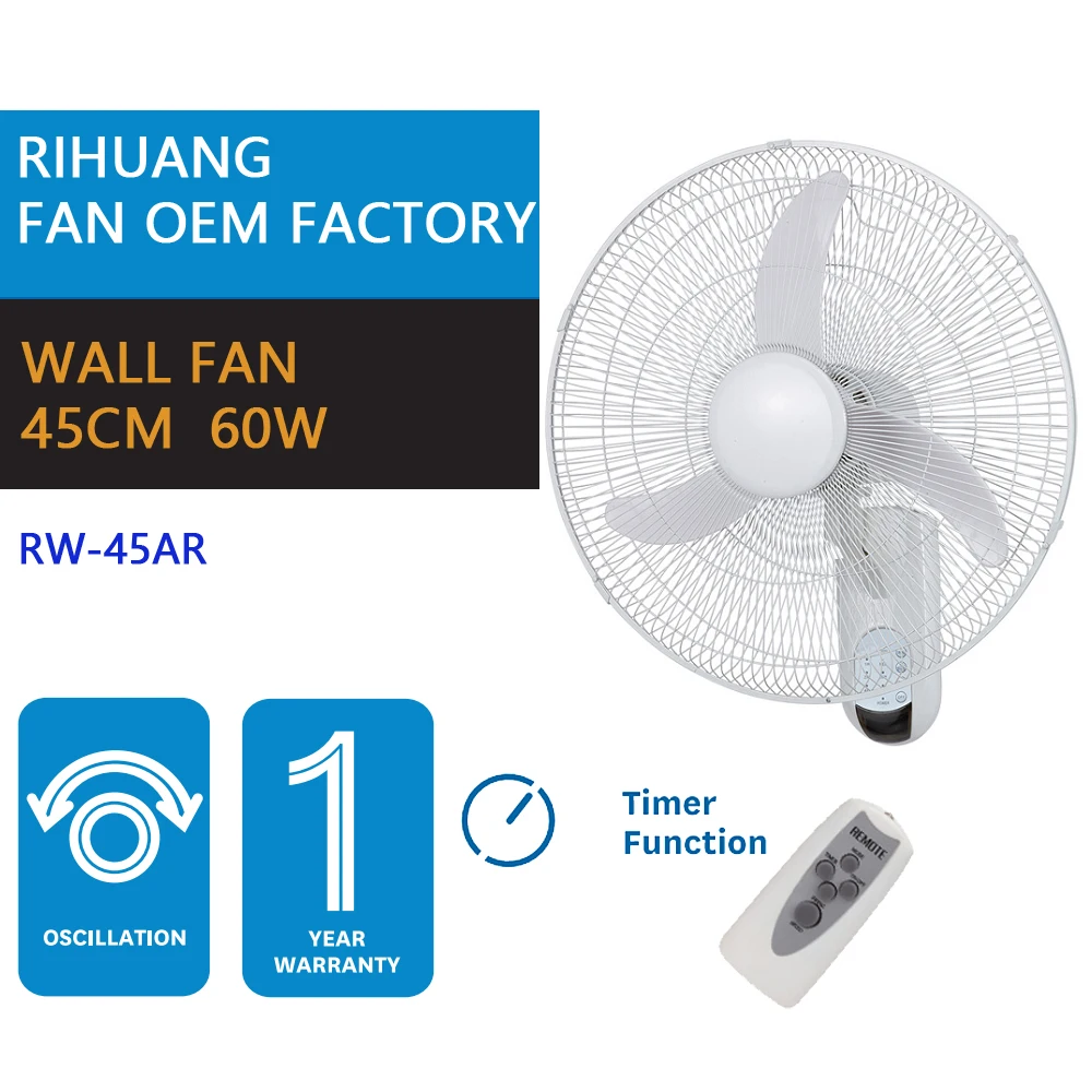 Wall Mounted Fan, 7.5hours, 18inch - detail 6