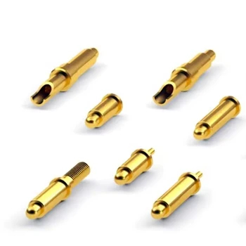 Customized Pin pogo Spring Loaded Single Gold Plated Magnetic Pogo Pin Connector