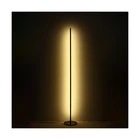 Lamp Modern Minimalist Alloy Room Vertical Black Led Aluminum Corner Lamp Dimmable Standing Floor Lamp