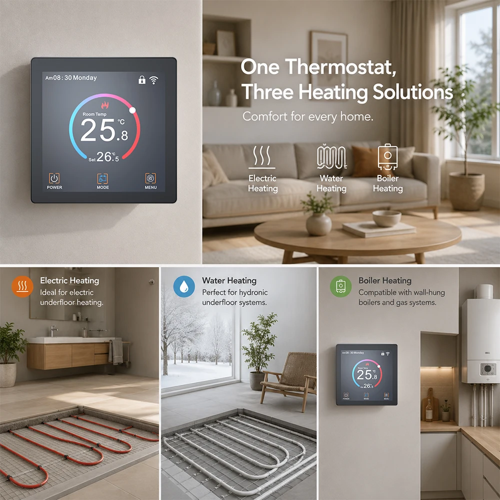 For Floor Heating Boiler, TFT, 230 V, 24VAC - detail 6