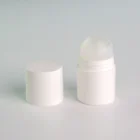 Plastic Bottle Empty Plastic 50ml 90ml Deodorant Container Roll On Bottle Roller Ball Bottle With Cap