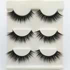 Eyelashes Unique Packaging Cruelty Free 3d Siberian Mink Eyelashes Vendor