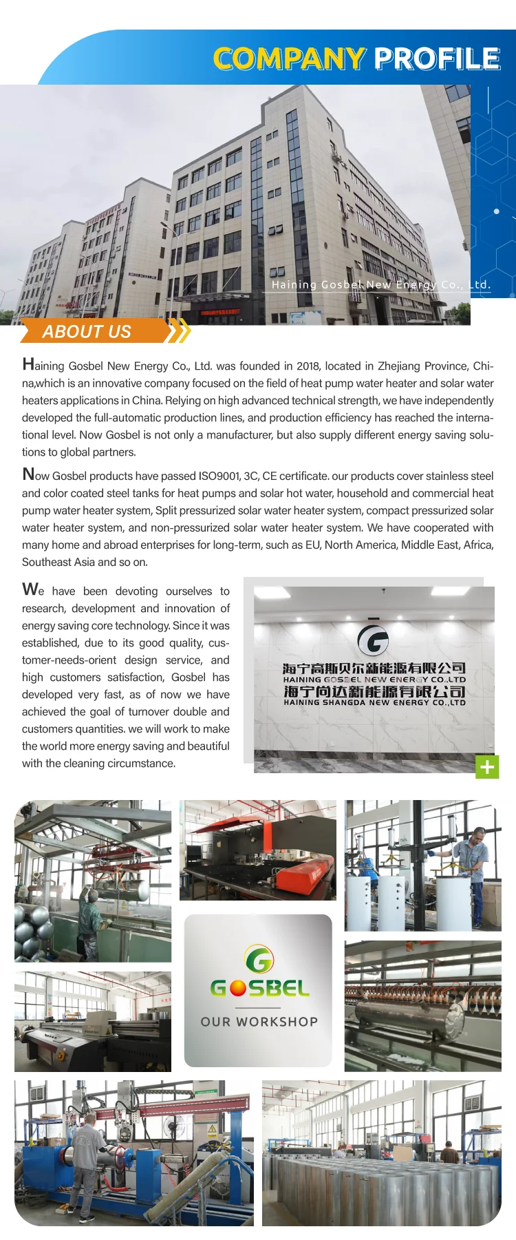 Air to Water Heat Pump, GOSEBL, EVI, Monoblock, R290 - detail 28