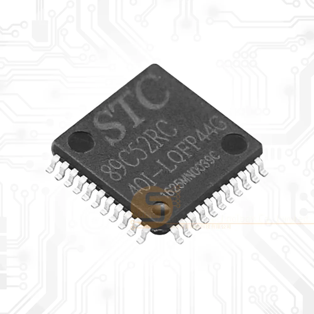 product stc89c52rc 40i lqfp44 8051 microcontroller 40mhz industrial control embedded system-0