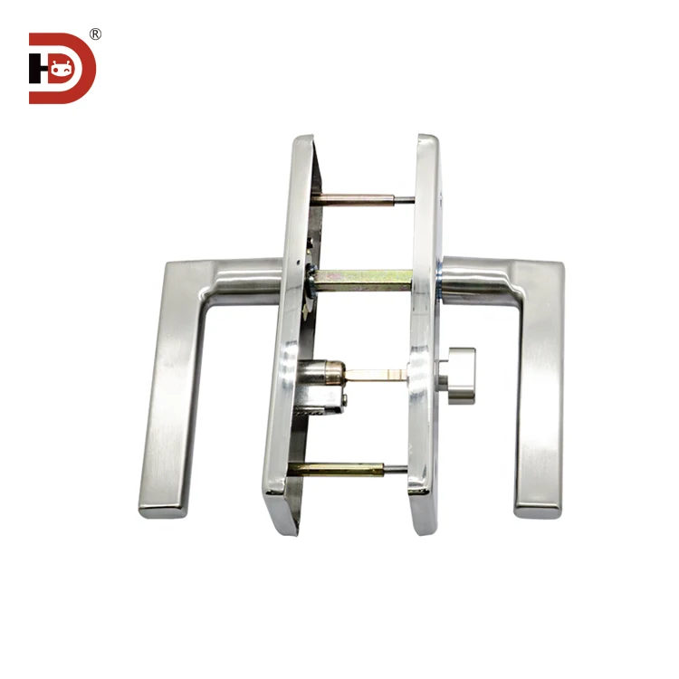 Purification Cleanroom Door Lock Color Steel Plate Cleanroom Activity Room Lock 50 Engineering Handle Lock supplier