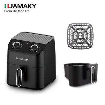 JAMAKY Hot Sale High Quality 5.5L Air Deep Fryer Factory Wholesale Price Smokeless Deep Electric Deep Fryer