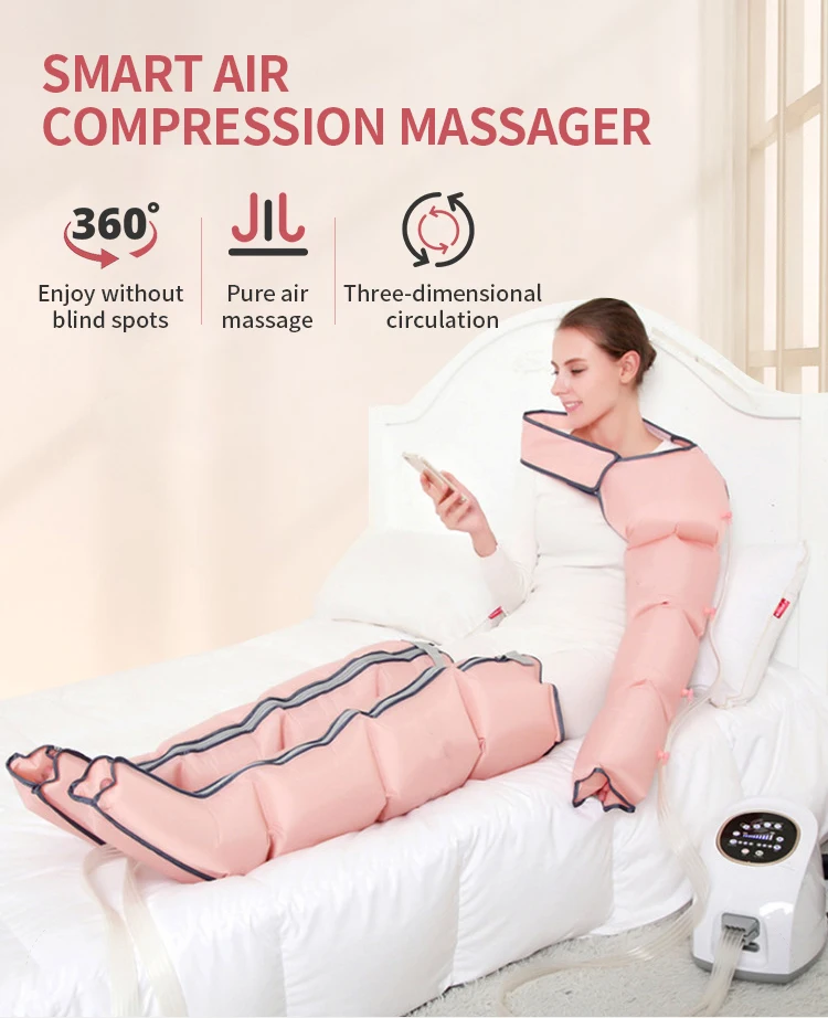 Air Compression Therapy System Device Leg Foot Arm Waist Massager - China  Rapid Reboots Recovery System, Recovery Boots