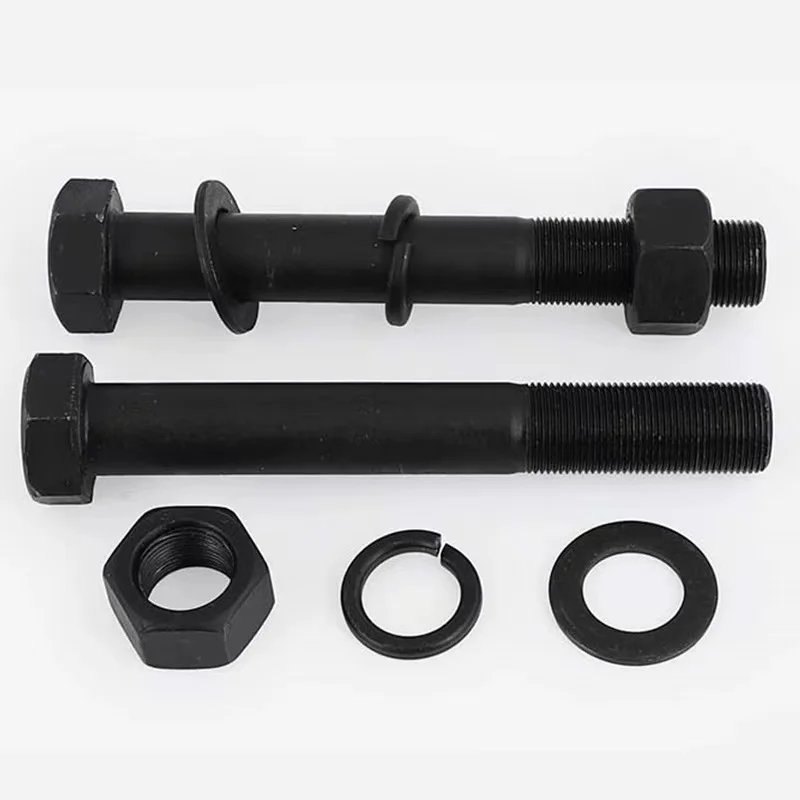 Black SAE J429 Track Bolt square Head Frog Bolt Used for Railway manufacture