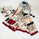 Silk Printed Silk Scarves And Shawls 2019 For Women