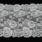 Lace Lacelace Hollow Elegant High Quality White Lace Embroidery Lace Trim Elastic Spandex Lace