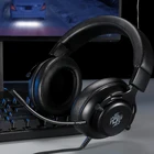 Headset Mic Abingo G60S Stereo Gaming Headset For PS4 X BOX ONE Mobile Audio Connector Headband HD MIC
