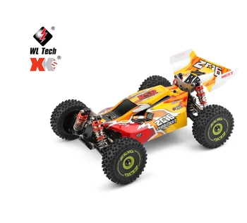 WLtoys 144010 RC Car 75KM/H High Speed Off-Road 2.4G Brushless 4WD Electric Remote Control Drift Car Toys For Children Racing