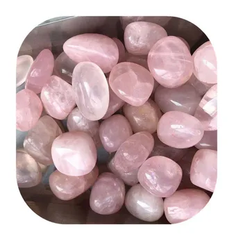 New arrivals 20-30mm crystals healing stones natural pink rose quartz tumbled stones for home decoration