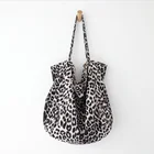 New Fashion New Retro Printed Leopard Casual Tote Leopard Lady Fashion Handbag