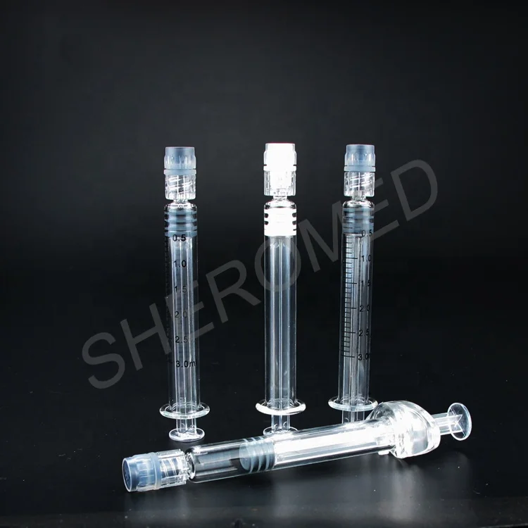 Glass Prefilled Syringe With Luer Lock Buy Glass Prefilled Syringe