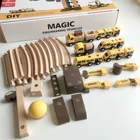 Track Train 2021 New Magnetic Building Block Toy Creative Robot Toy DIY Track Engineering Train Set