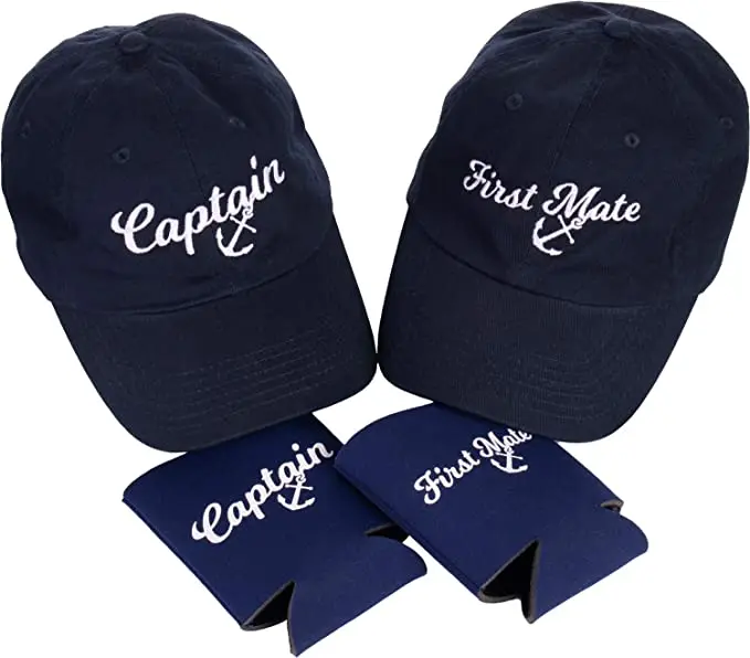 captain and first mate hats