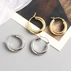 Silver Earrings Silverearrings S925 Sterling Silver Ins Earrings Indifference Style Silver Ear Button Earrings