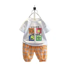Children Clothes Children Clothes Boys 1years To 4years Baby 2 Piece Set Male Treasure Short Sleeve