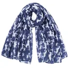 Scarf Scarf New New Style Fashion Winter Colorful Chiffon Christmas Decorate Scarf Cartoon Pattern Women Warm Scarf