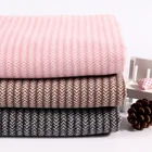 Factory Supply High Quality Check Tweed Fleece Fabric For Ladies Winter Coat