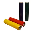 Black Pallet Wrap Film Custom Printed Color Cling Black Pallet Wrap Film PE Stretch Shrink Wrap Film