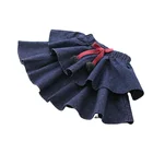 OEM New Model Girls Jean Dresses Factory Brand Dresses Fashion Cake Summer Dress