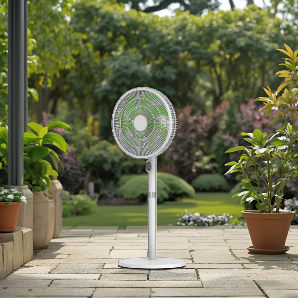 Pedestal Fan, Portable, 20W, Plastic - detail 8