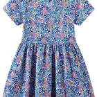 Clothes Dresses OEM Factory Custom Service Casual Style Floral Print Children's Clothes Flower Girls' Dresses