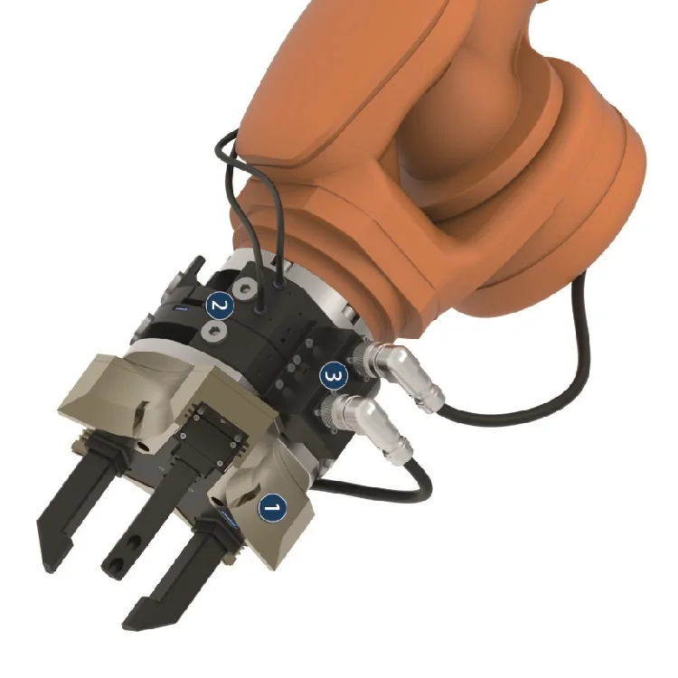 Pzhplus Universal Centric Industrial Robot Gripper And Robot Spare