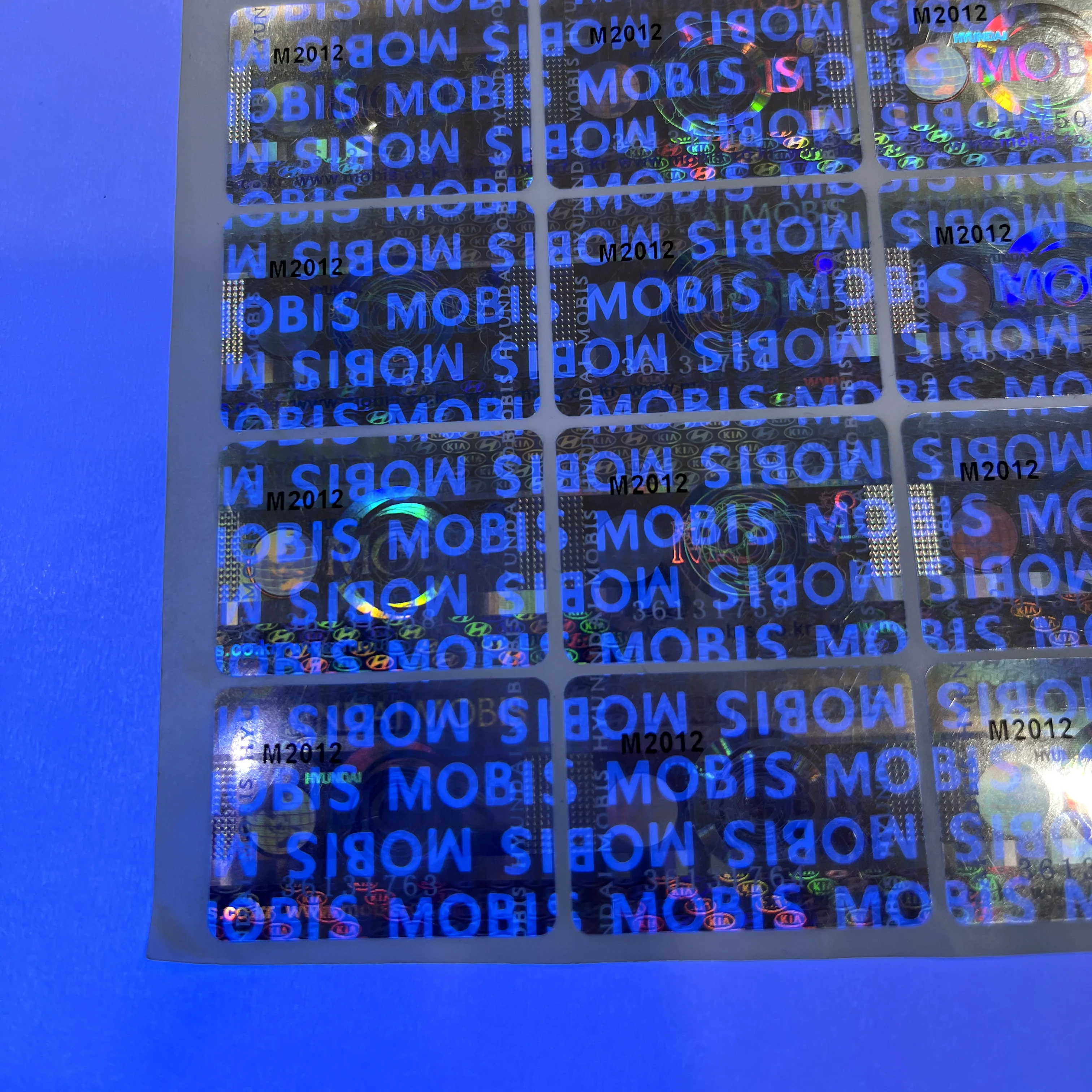 product hologram security laser code sticker sheet label for high counterfeiting security equipment easy use foil stickers in guangzhou-4
