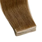 Hair Brown LeShine Best Quality Invisible Tape In Hair Extensions Double Drawn Dark Brown Invisible Hair Tape On
