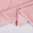 Fabrics Fabric Velvet Fabrics For Dress Wholesale Sale Polyester Spandex 250gsm Stretch Korea Velvet Fabric